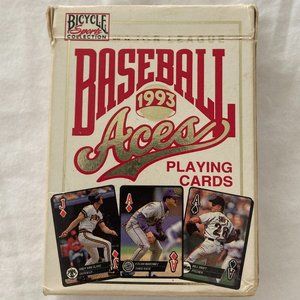 Vintage  MLB 1993 Baseball Aces deck of cards